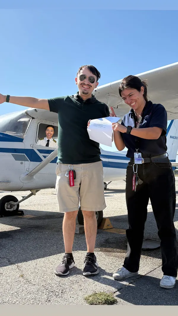 Aces High student milestone