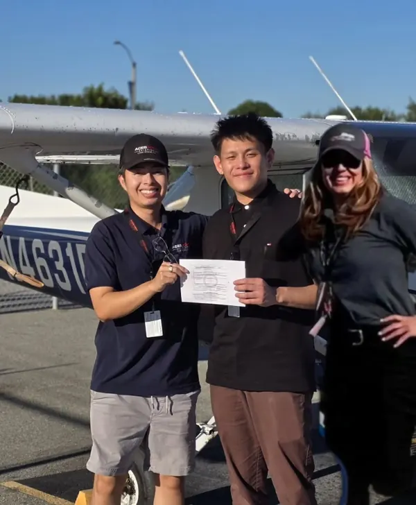 Aces High student milestone