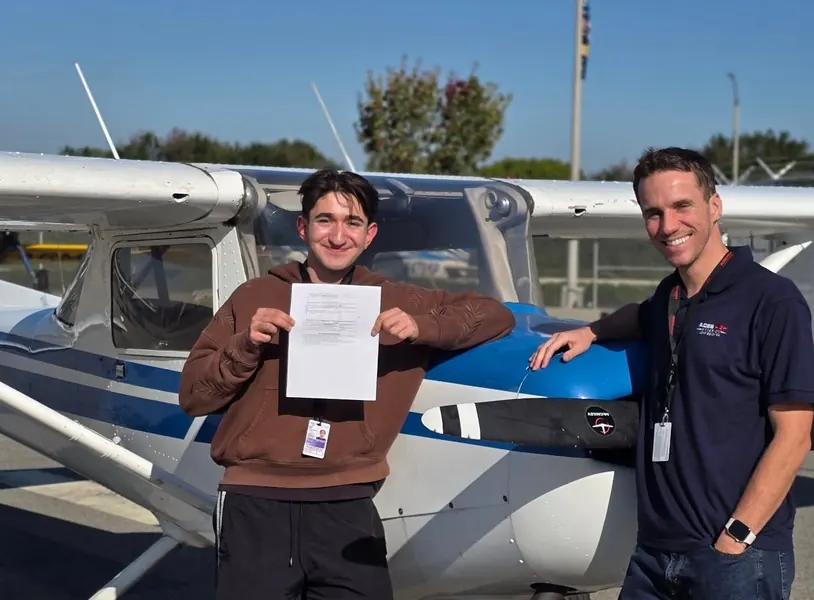 Aces High student milestone