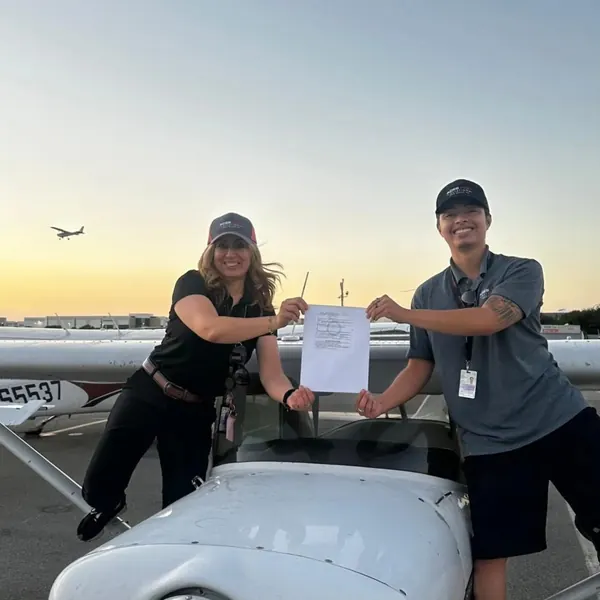 Aces High student milestone