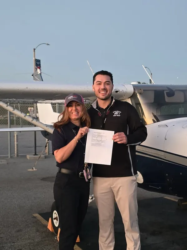Aces High student milestone