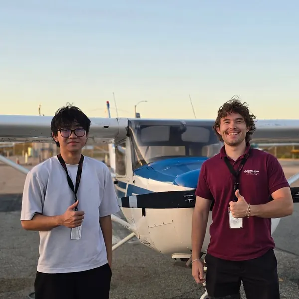 Aces High student milestone