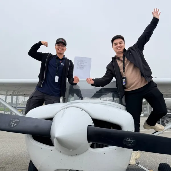 Aces High student milestone