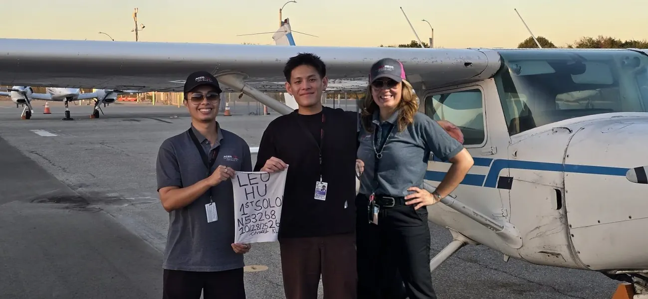 Aces High student milestone
