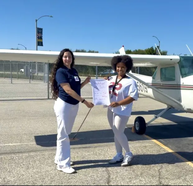 Aces High student milestone