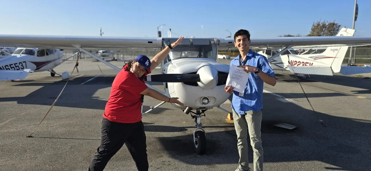 Aces High student milestone