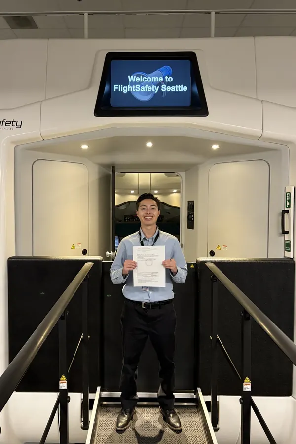 Aces High student milestone